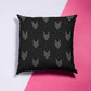 Black Canvas Cushion Cover cushion cover sale