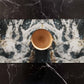 Black Chromite Marble-Stone Table Runner table runner sale