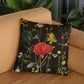 Black Rosey Cushion Cover Clearance Sale 2024