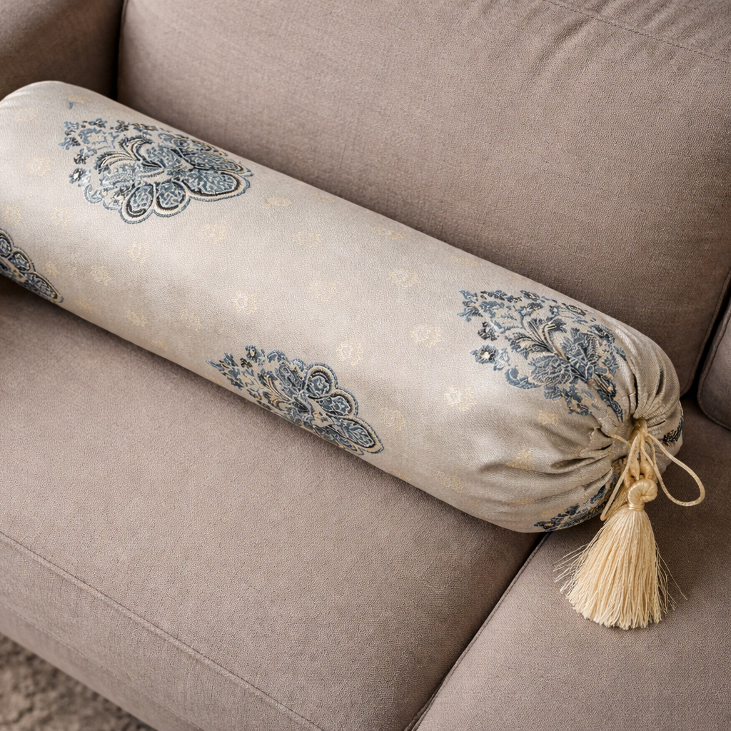 Shanghai - Talqeen Round Pillow Cover (pair) Trendy Home