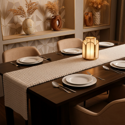 Corduroy Fur - Condense Table Runner Trendy Home