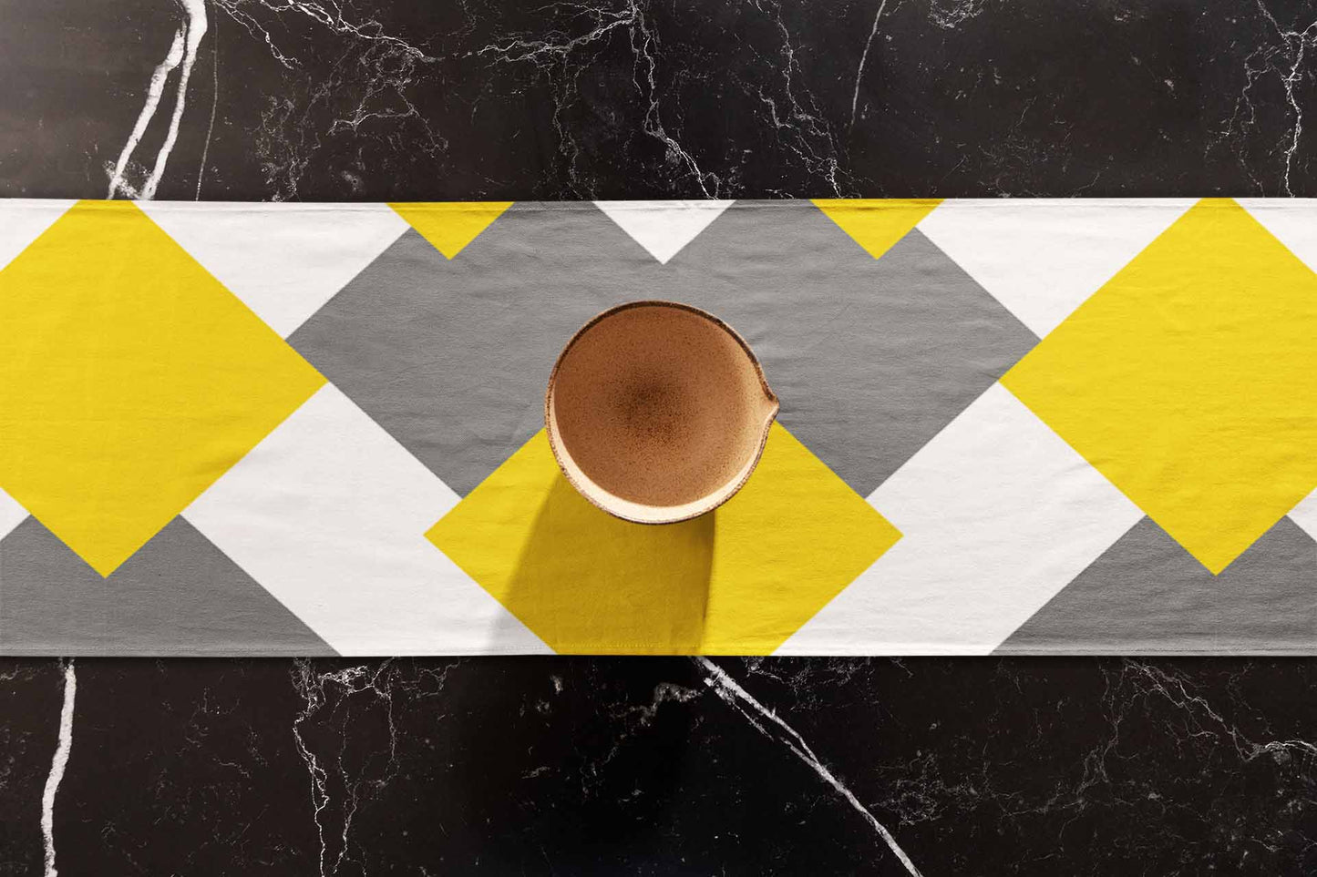 Clarice Geometric Table Runner Trendy Home