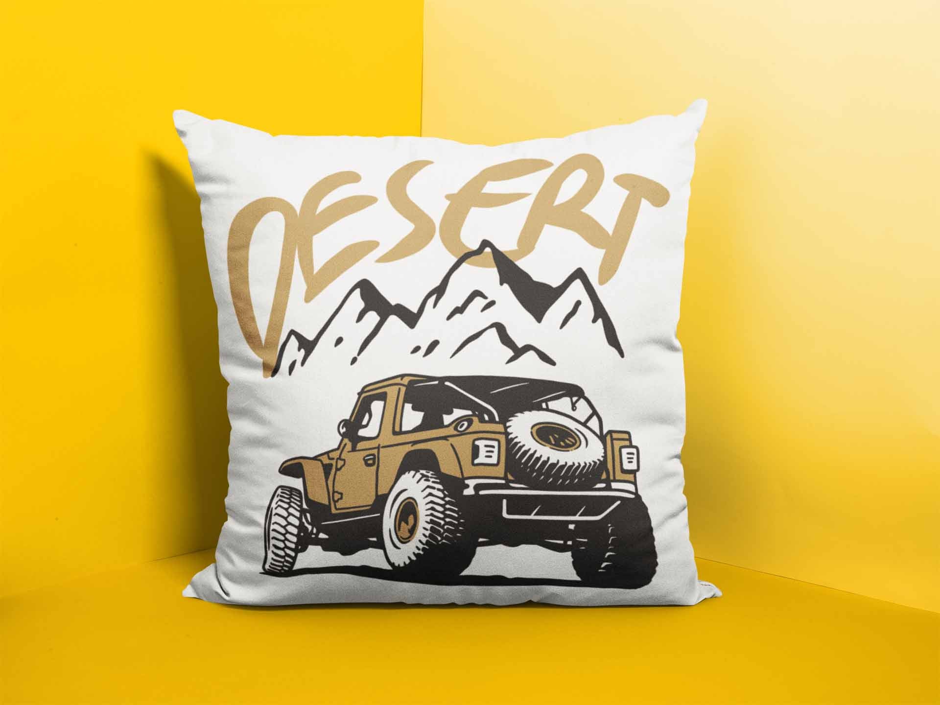 Desert Safari Cushion Cover Clearance Sale 2024