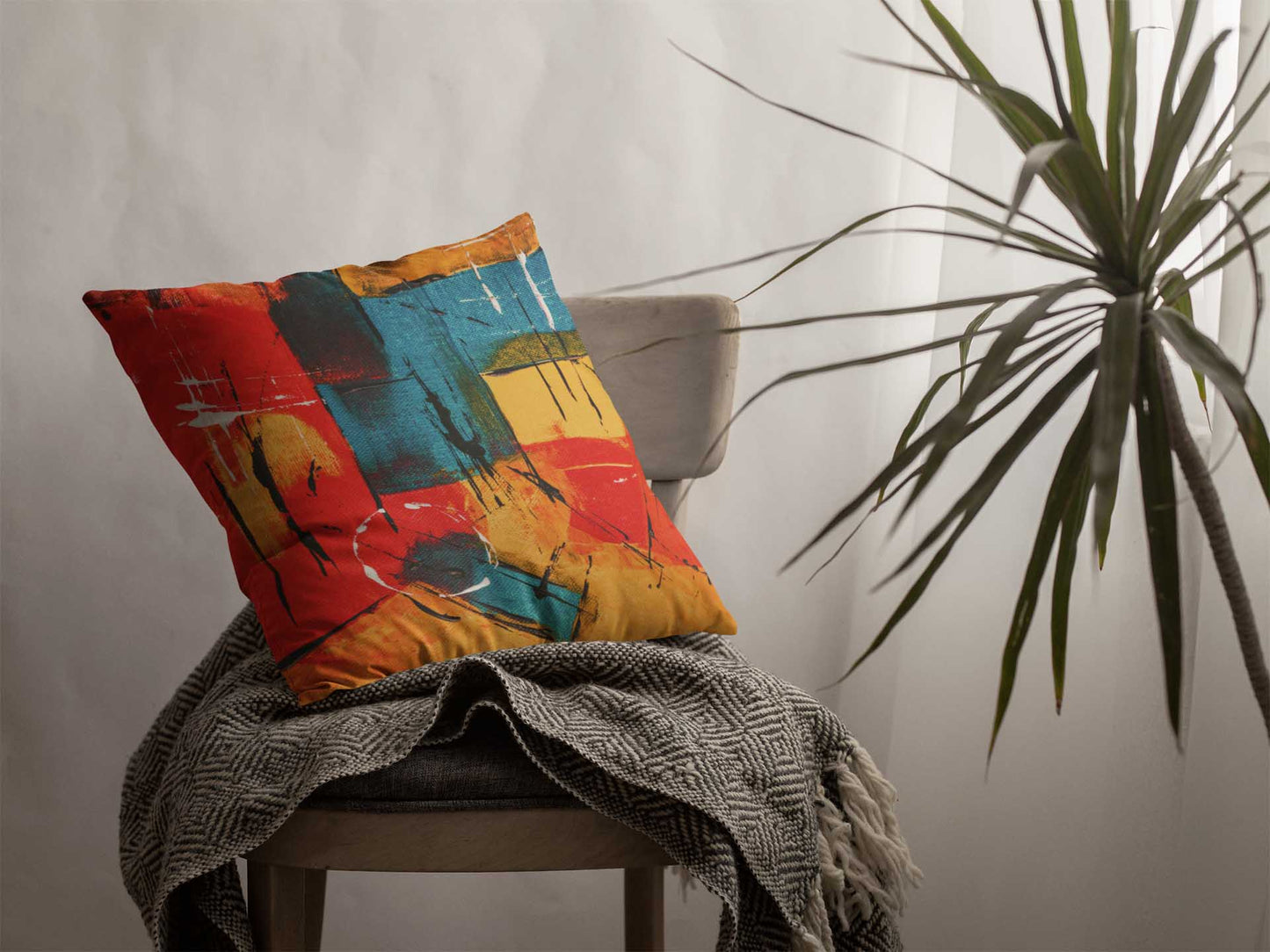 Egyptian Sunset Cushion Cover Trendy Home