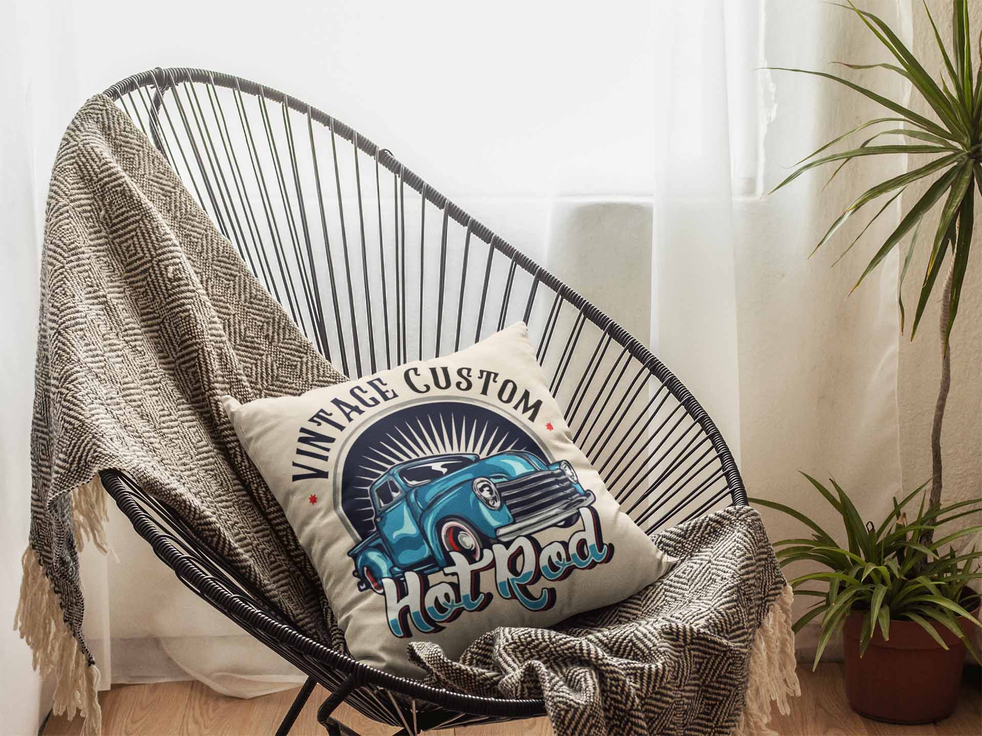 El Grande Blue’s Cushion Cover Trendy Home