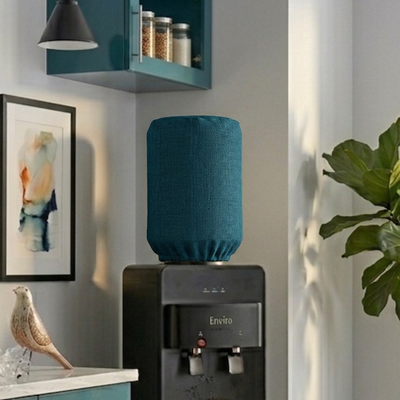 Fine Jute - Dark Turquoise Bottle Dispenser Cover Trendy Home