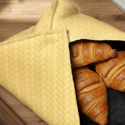 Patterned Leather - Beige Roti Kapra Trendy Home