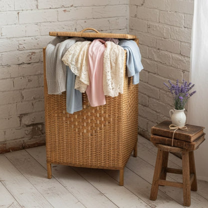 Handmade - Rattan Laundry Basket