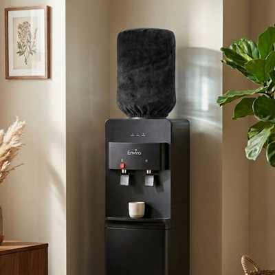 Malai Velvet - Black Bottle Dispenser Cover Trendy Home