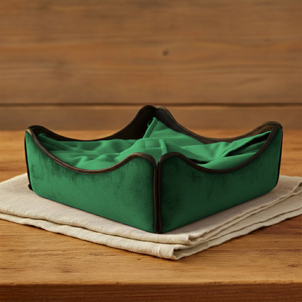 Malai Velvet - Emerald Breadbasket Trendy Home