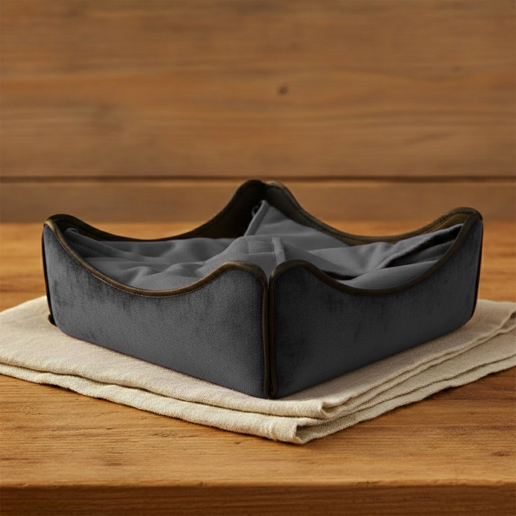 Malai Velvet - Steel Breadbasket Trendy Home