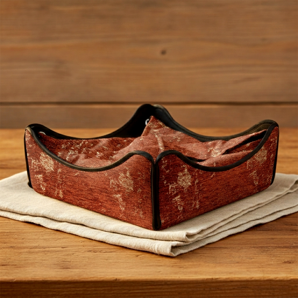 Shanghai Velvet - Rust Breadbasket Trendy Home