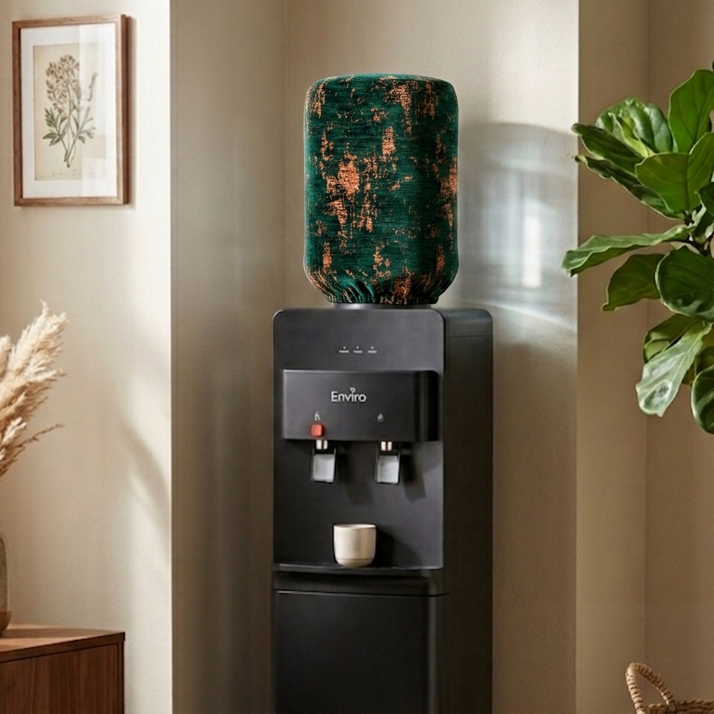 Shanghai Velvet - Emerald Bottle Dispenser Cover