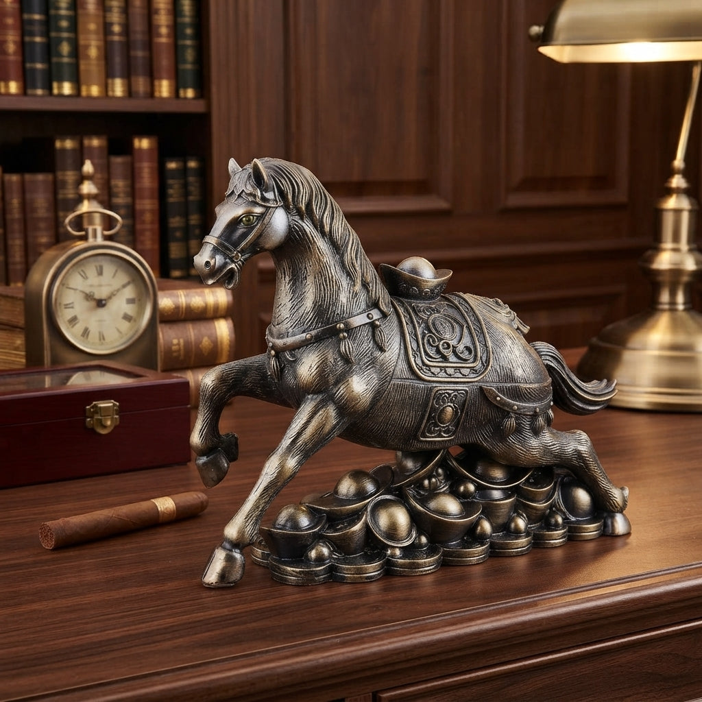Metallic - Horse Ashtray trendy home