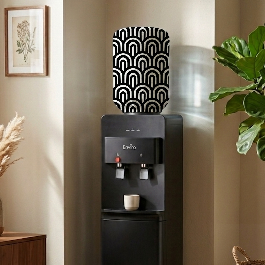 Printed - Monochrome Arch Bottle Dispenser Cover
