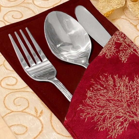 Shanghai - Ruby Cutlery Pouch Trendy Home