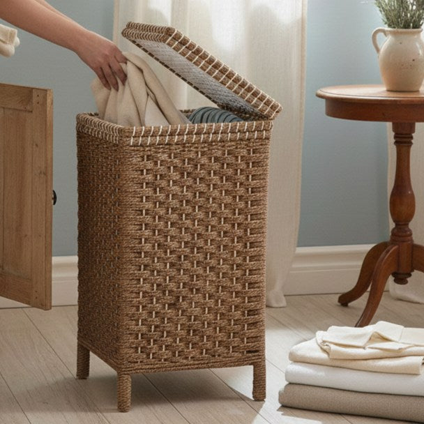 Handmade - Jute Laundry Basket