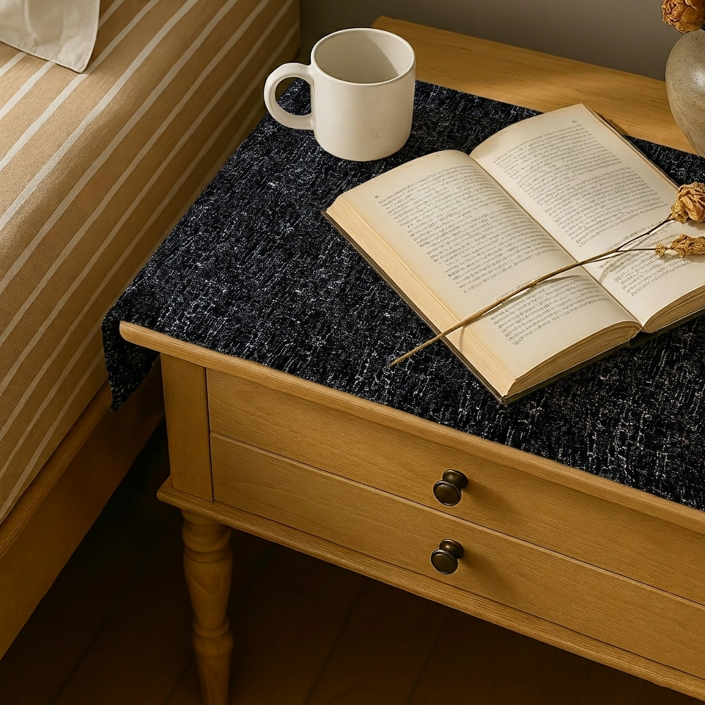 Shanghai - Siyah Bed Side Table Accent Trendy Home