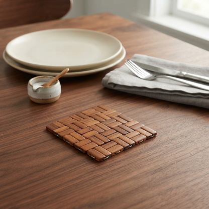 Wooden - Brics Hot Mat trendy home
