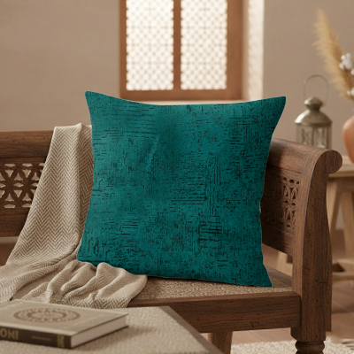 Turkish Velvet - Navy Blue Cushion Cover Trendy Home