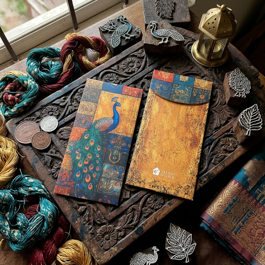 Royal Peacock Envelope