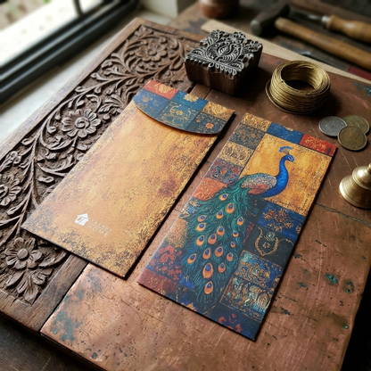 Royal Peacock Envelope