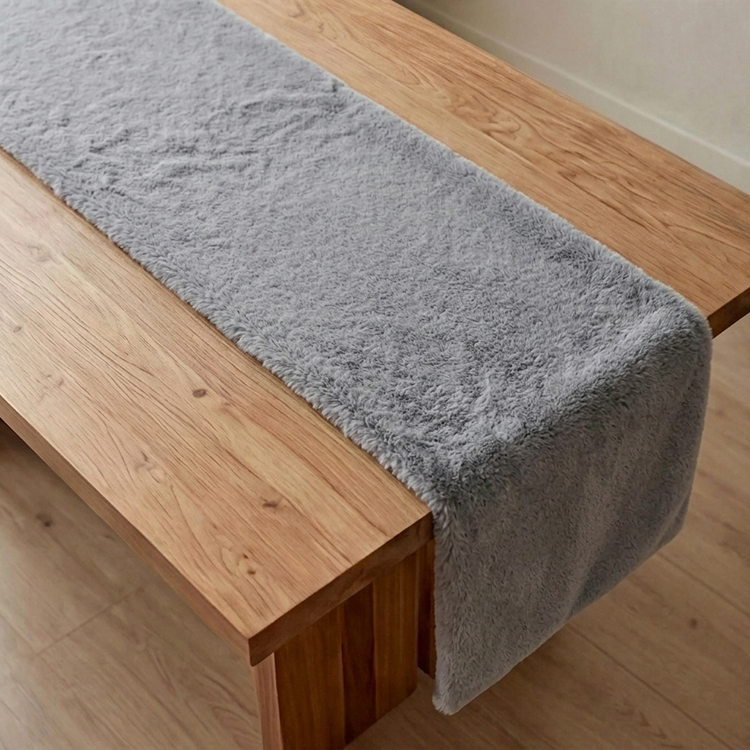 Cat Fur - Peppercorn Table Runner Trendy Home