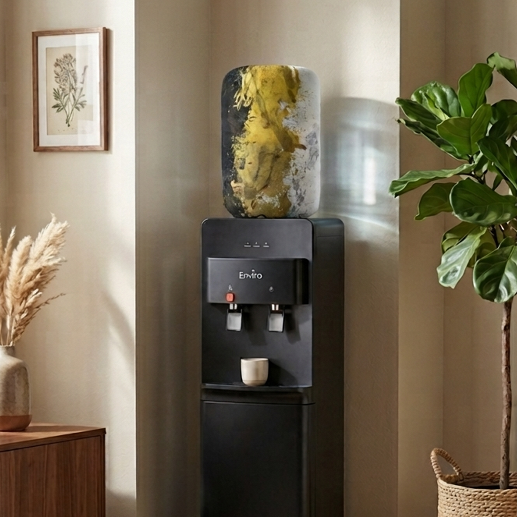 Printed - Sparkling Gold Bottle Dispenser Cover Trendy Home