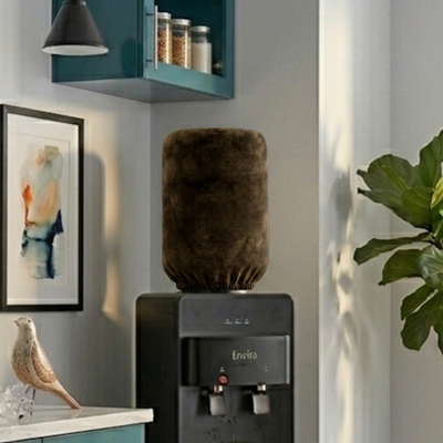 Malai Velvet - Olive Brown Bottle Dispenser Cover Trendy Home