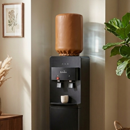Leather - Peanut Brown Bottle Dispenser Cover
