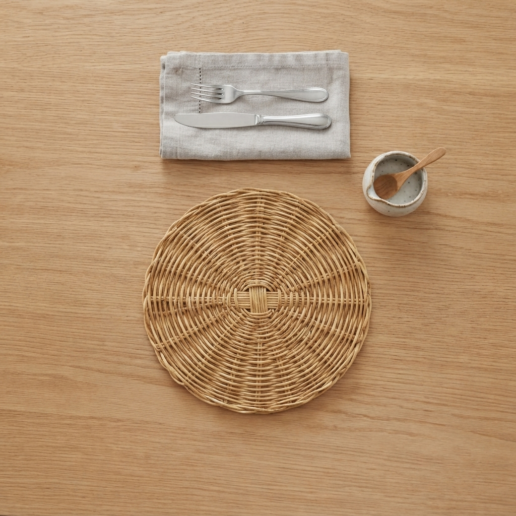 Rattan - Dark Honey Hot Mat Trendy Home