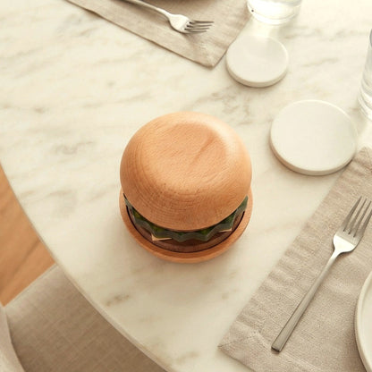 Wooden - Hamburger Tea Coaster Set Trendy Home