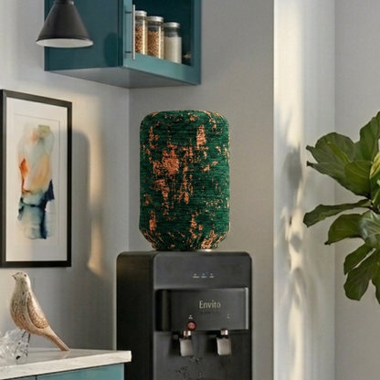Shanghai Velvet - Emerald Bottle Dispenser Cover