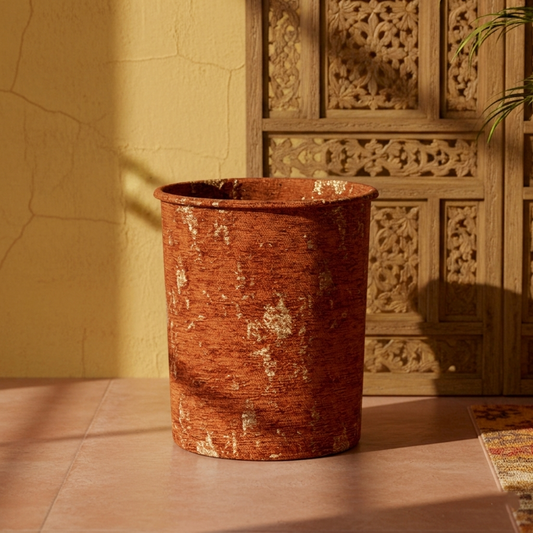 Shanghai Velvet - Rust Dustbin Trendy Home
