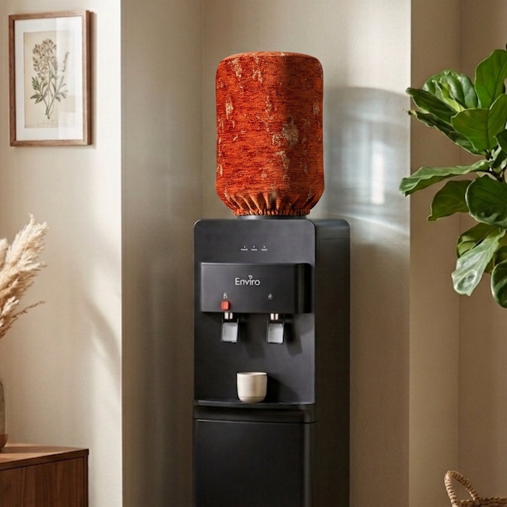 Shanghai Velvet - Rust Bottle Dispenser Cover