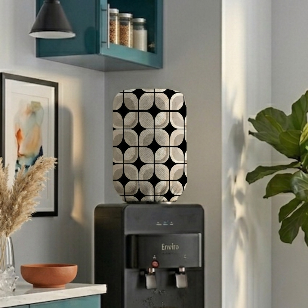 Printed - Retro Slate Bottle Dispenser Cover