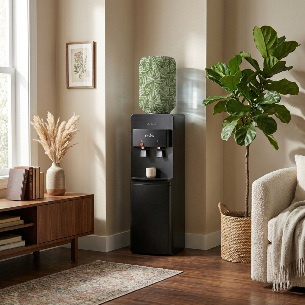 Printed - Sage Leaf Bottle Dispenser Cover