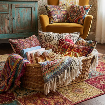 Handmade - Cane Multipurpose Crib Basket