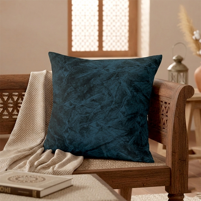 Turkish Velvet - Deep Blue Cushion Cover Trendy Home