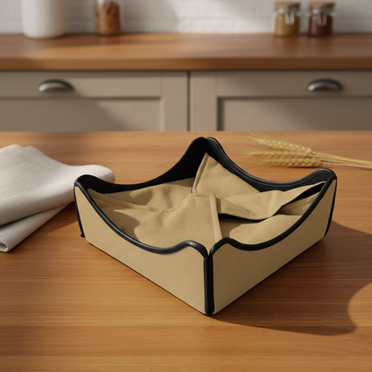 Leather - Peanut Brown Breadbasket Trendy Home