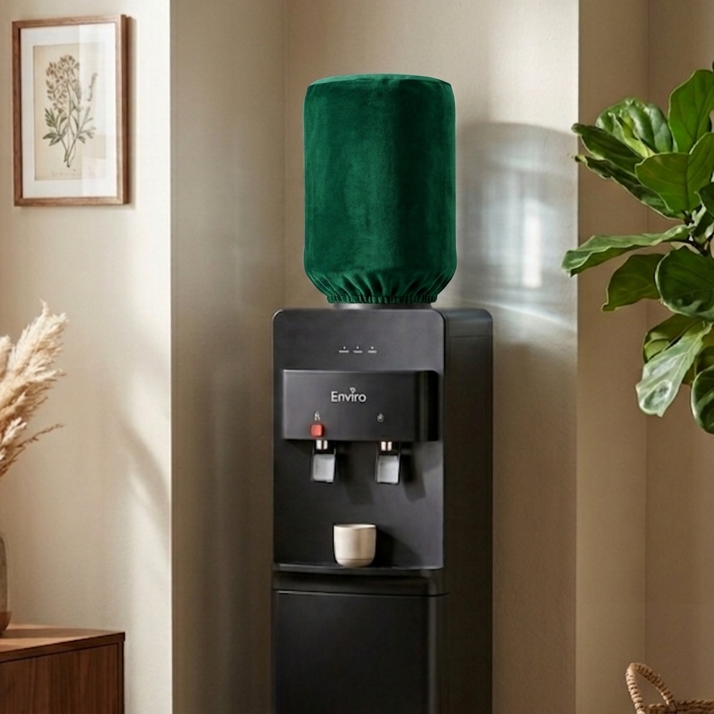 Malai Velvet - Emerald Bottle Dispenser Cover