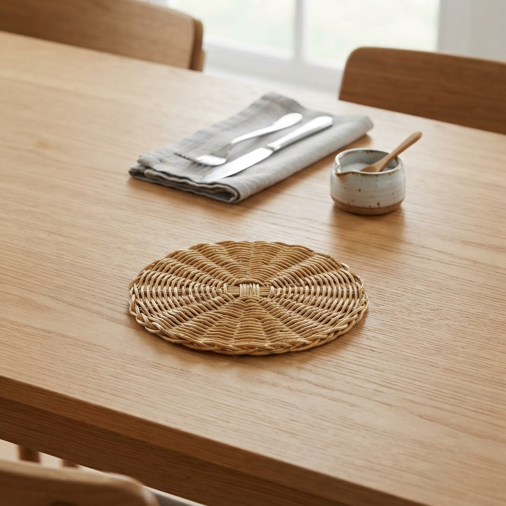 Rattan - Dark Honey Hot Mat Trendy Home