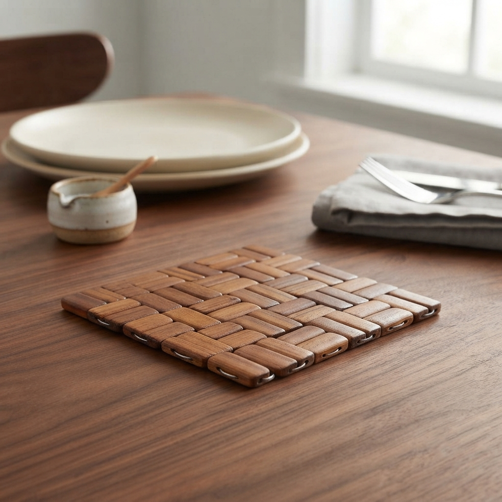 Wooden - Brics Hot Mat trendy home
