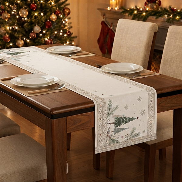 Printed - Winter Frost Table Runner