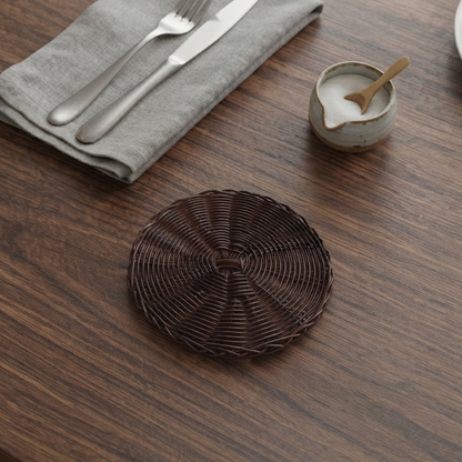 Rattan - Coffee Hot Mat Trendy Home