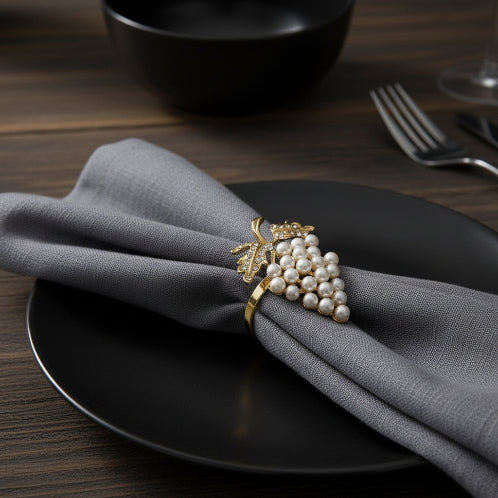 Pearl Grape Napkin Holder