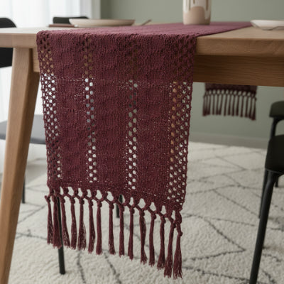 Crochet - Pome & Plum Table Runner