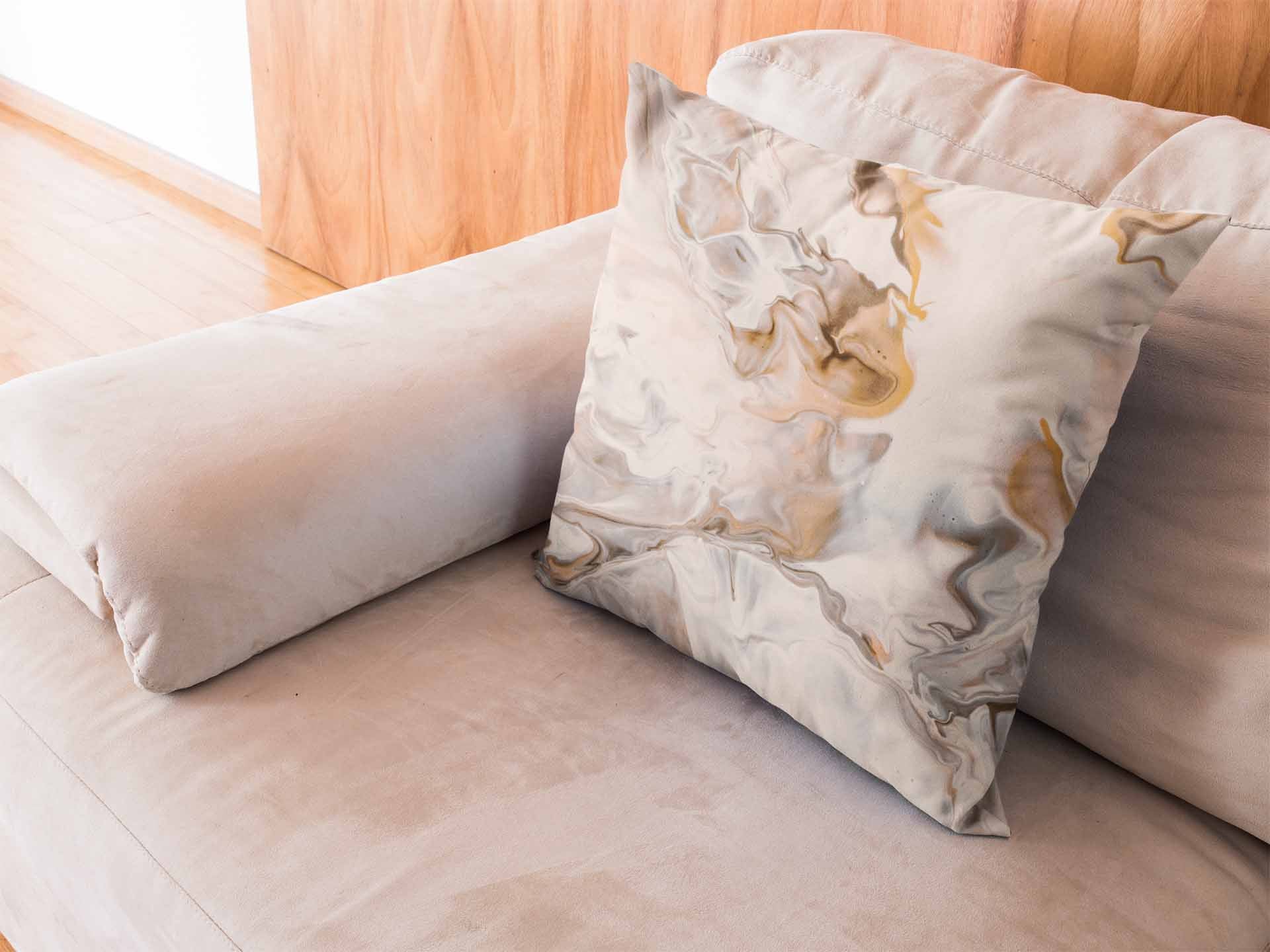 Gray Quartz Marble-Stone Cushion Cover Trendy Home