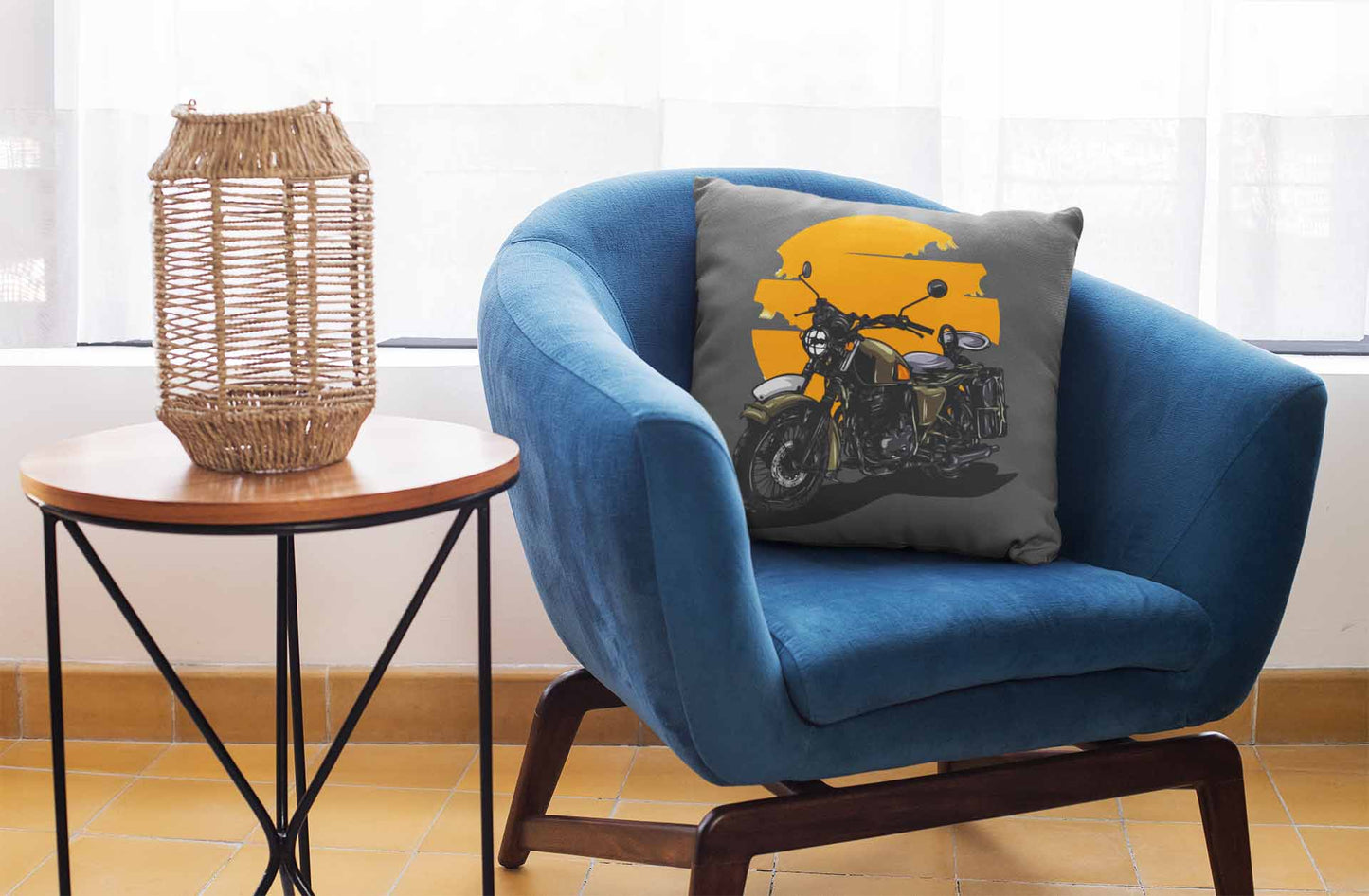 Harley Hogs Cushion Cover Trendy Home