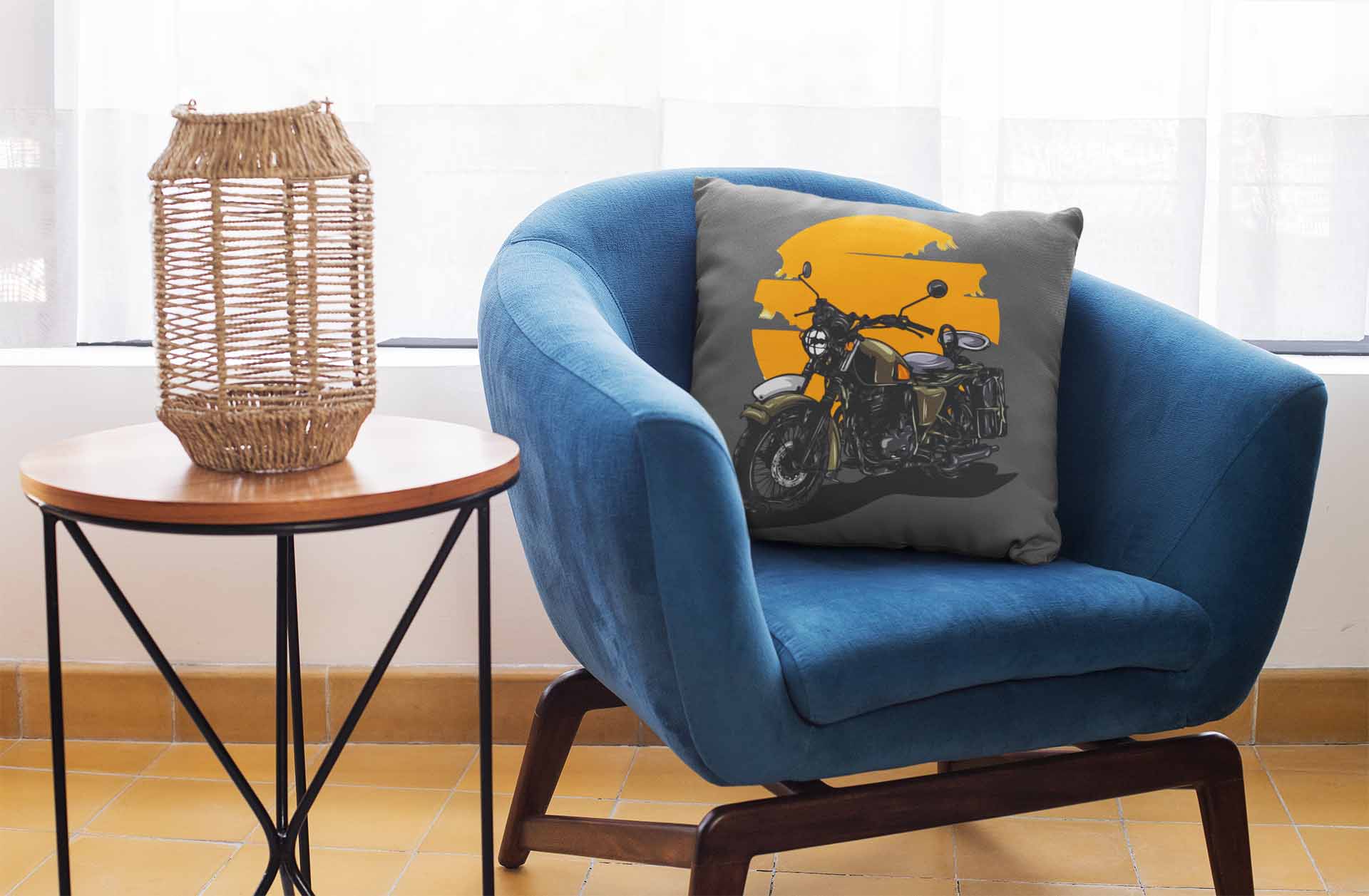 Harley Hogs Cushion Cover Trendy Home